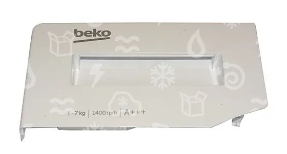 čelo násypky prášku BEKO